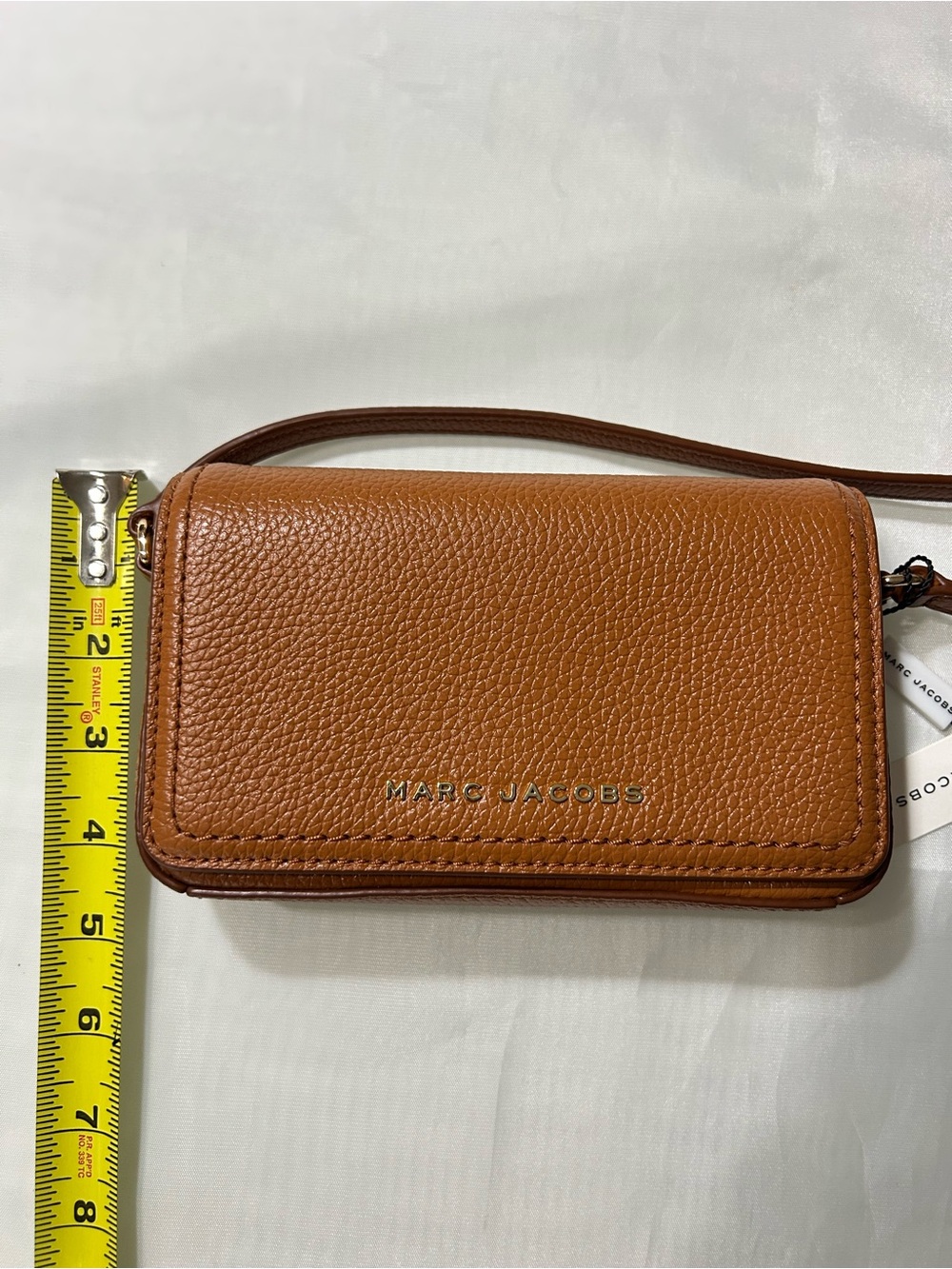 NWT Marc Jacobs Groove Mini Shoulder Bag crossbody tan leather - Picture 9 of 9